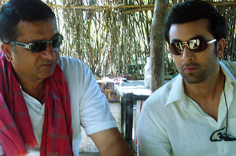 With Ranbir Kapoor in 'Raajneeti'