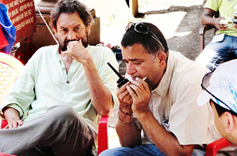 With Shekhar Kapoor